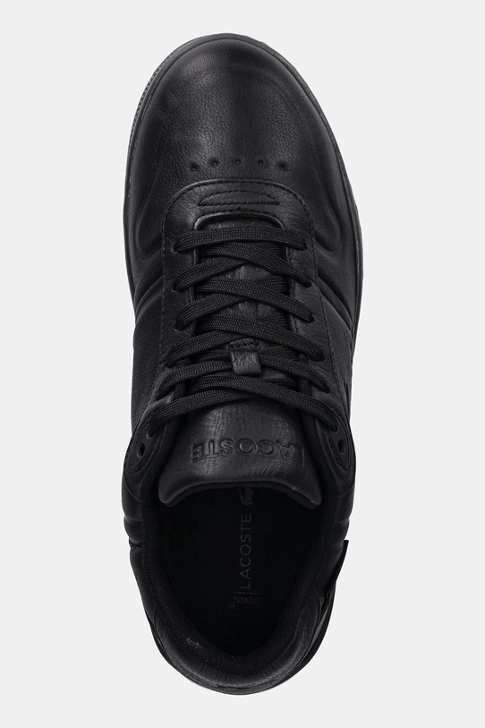 Шкіряні кросівки Lacoste T-Clip Shield Sneakers чорний 50SMA0192