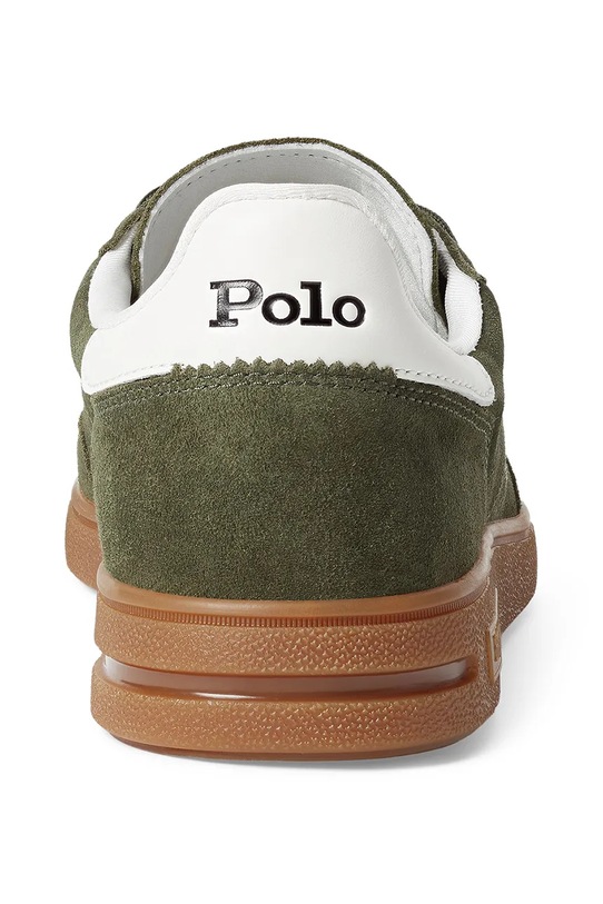 Obuwie Polo Ralph Lauren sneakersy skórzane Bedford Pp 809967889001.301 zielony