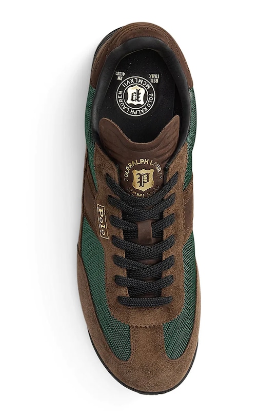 Polo Ralph Lauren sneakersy Varick brązowy 809974046001.200