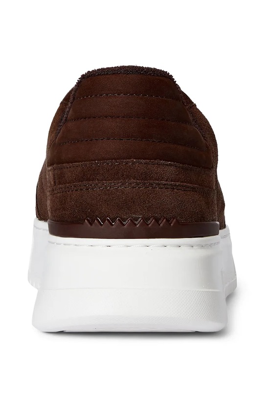 Obuwie Polo Ralph Lauren sneakersy skórzane Rlite Sport 809974099002.200 brązowy
