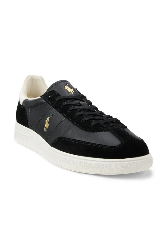 Кожени маратонки Polo Ralph Lauren Bedford Pp 809978009001.001 черен