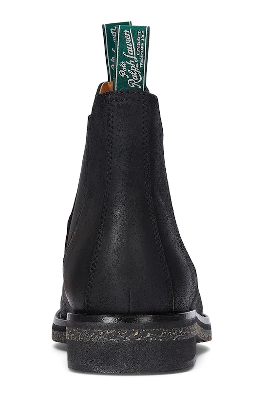 Obuwie Polo Ralph Lauren buty wysokie skórzane Radford Chls 812945526001.001 czarny