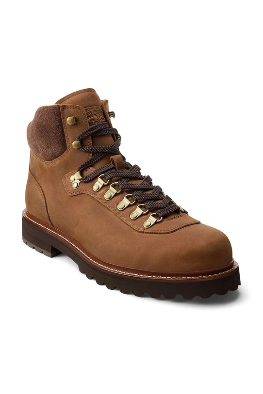 Δερμάτινες μπότες πεζοπορίας Polo Ralph Lauren Alpn Bt Lite 812974116002.270 καφέ AW25