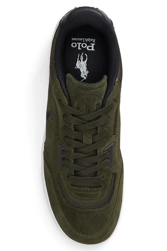 Tenisice od brušene kože Polo Ralph Lauren Opn Mster Pp zelena 809974025002.300