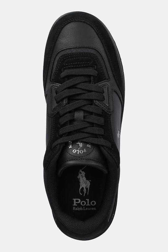 Шкіряні кросівки Polo Ralph Lauren Opn Mster Pp чорний 809P00810001.001