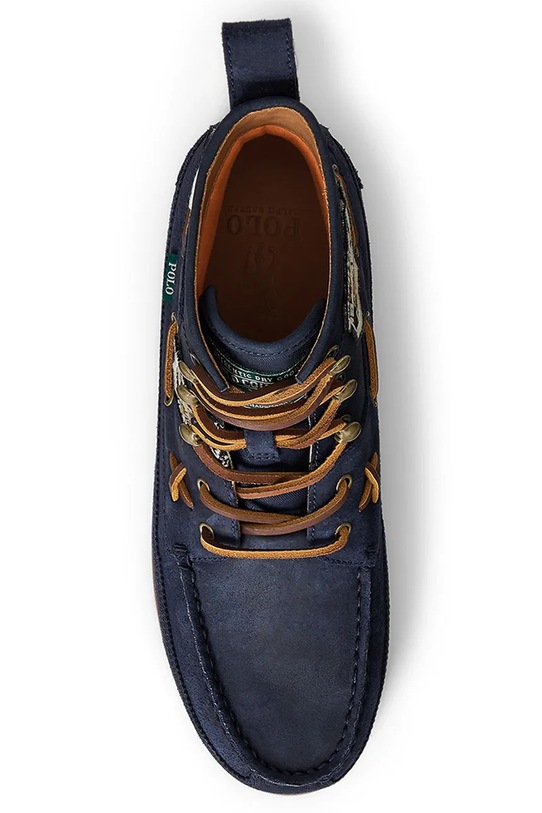 Členkové topánky Polo Ralph Lauren Ranger Mid tmavomodrá 812974124001.400