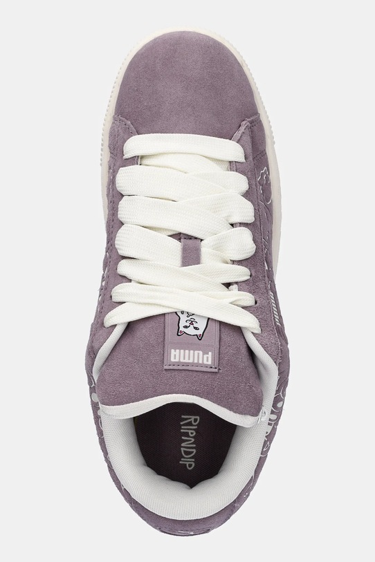 Puma sneakersy zamszowe Suede XL RIPNDIP fioletowy 403651