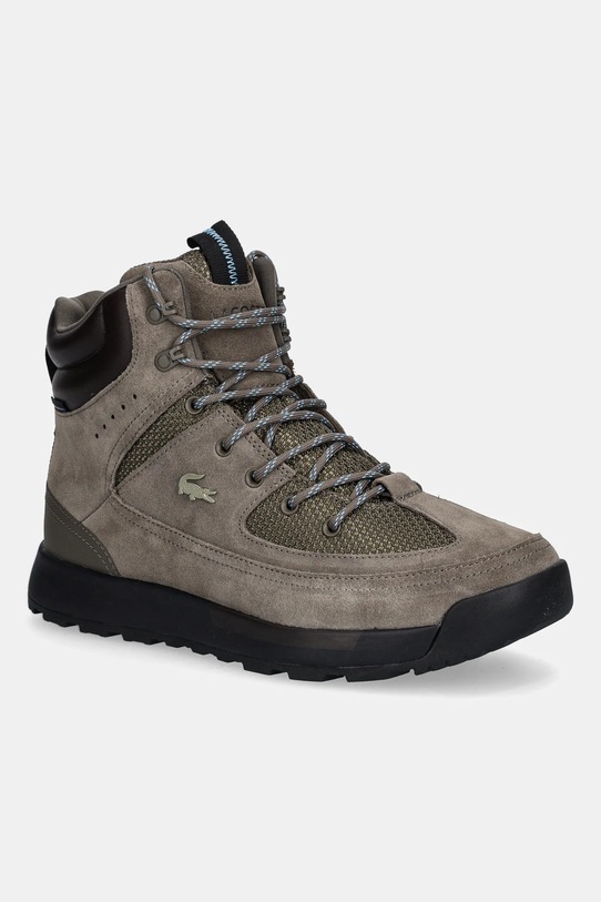 Lacoste trapery Urban Breaker Sneakers skóra licowa brązowy 50CMA0033