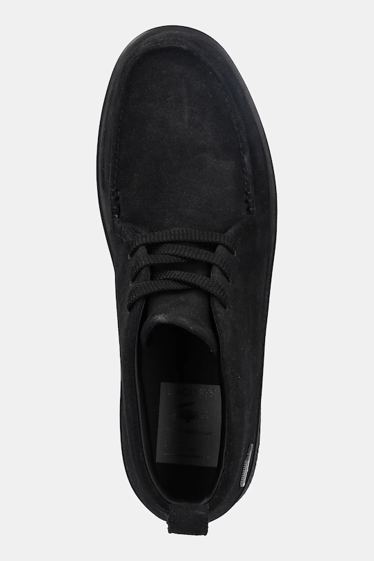 Lacoste sneakers din piele întoarsă Baseshot Chukka Sneaker negru 50SMA0027