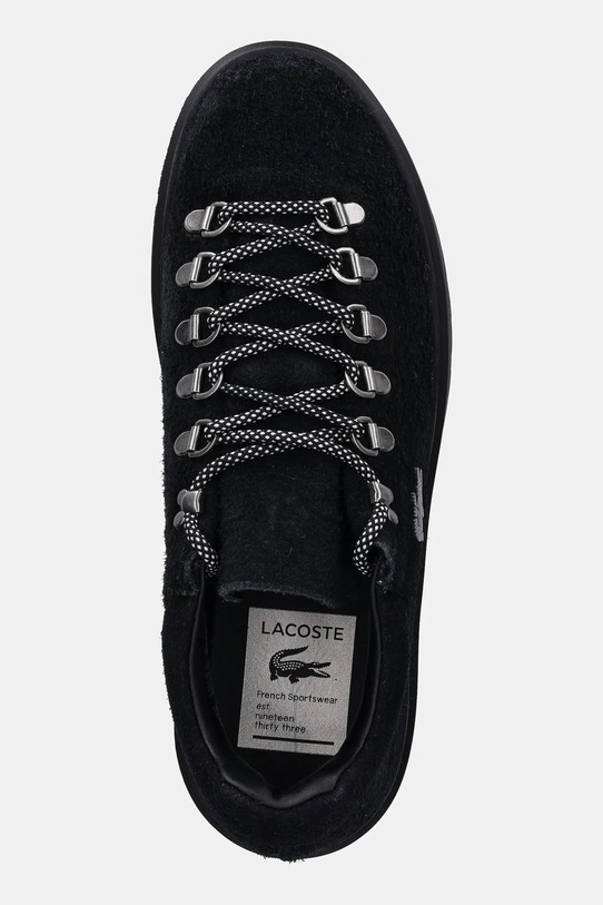 Lacoste sneakersy zamszowe Baseshot Winter Sneakers granatowy 50SMA0046