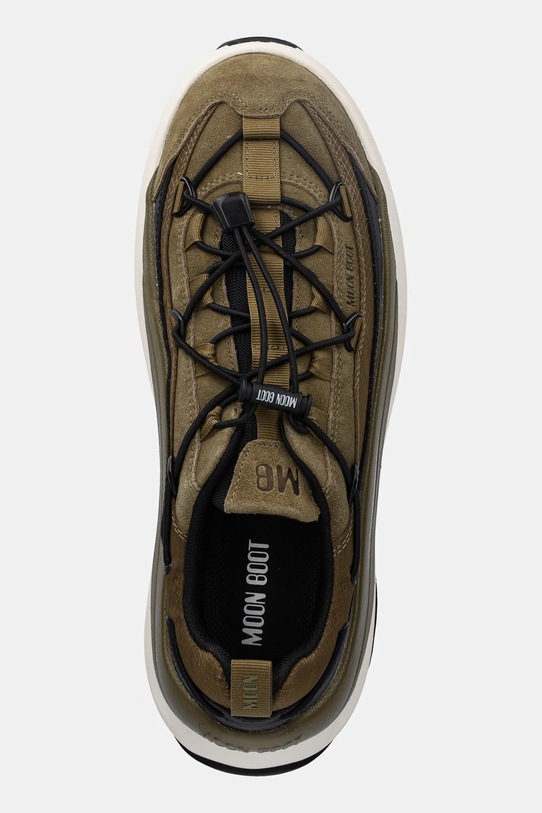 Moon Boot sneakersy MB MOON247 XLACE zielony 80D2490100.M006