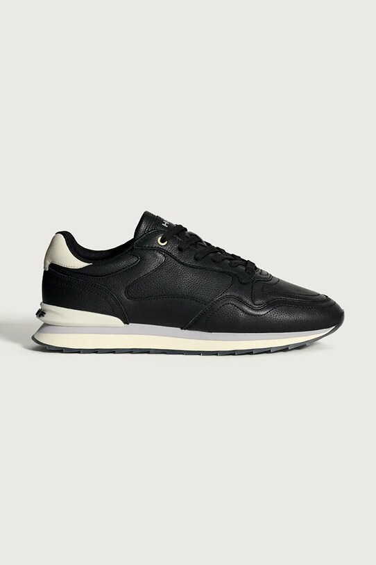 Hoff sneakers din piele CITY CHICAGO MAN piele acoperită negru 22502620