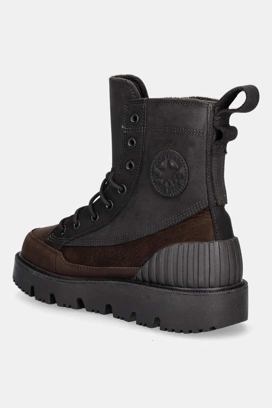 Obuwie Converse trapery nubukowe Chuck 70 Rugged A14191C brązowy