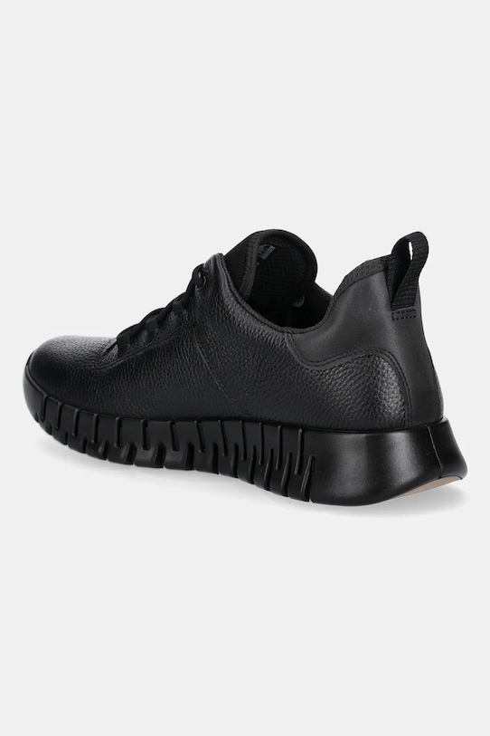 Cipők Ecco bőr sportcipő Gruuv Sneaker Lea Gtxs 525224.01001 fekete