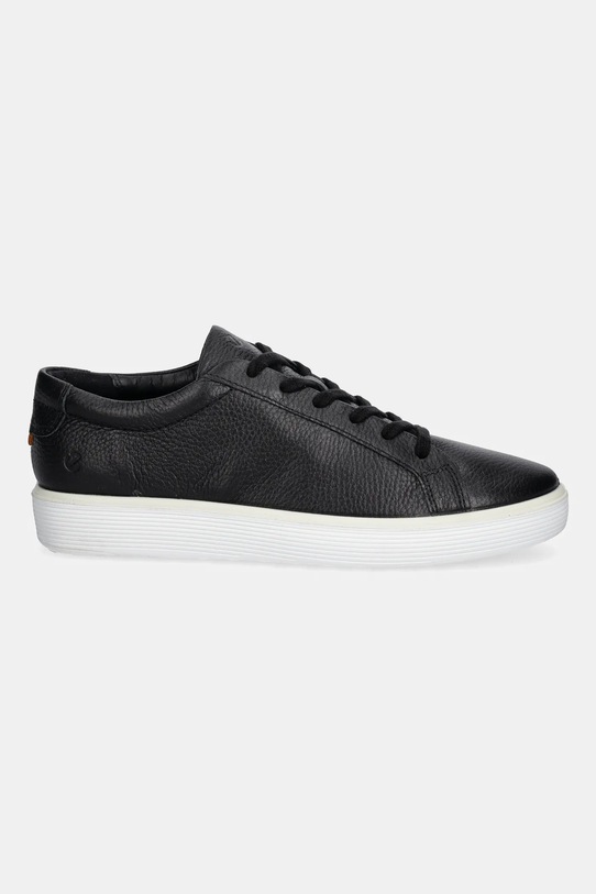 Ecco bőr sportcipő Soft 60 W 219203.01001 fekete AW25