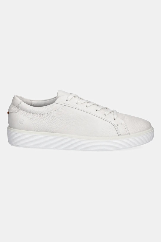 Ecco sneakersy skórzane Soft 60 W 219203.01007 biały AW25