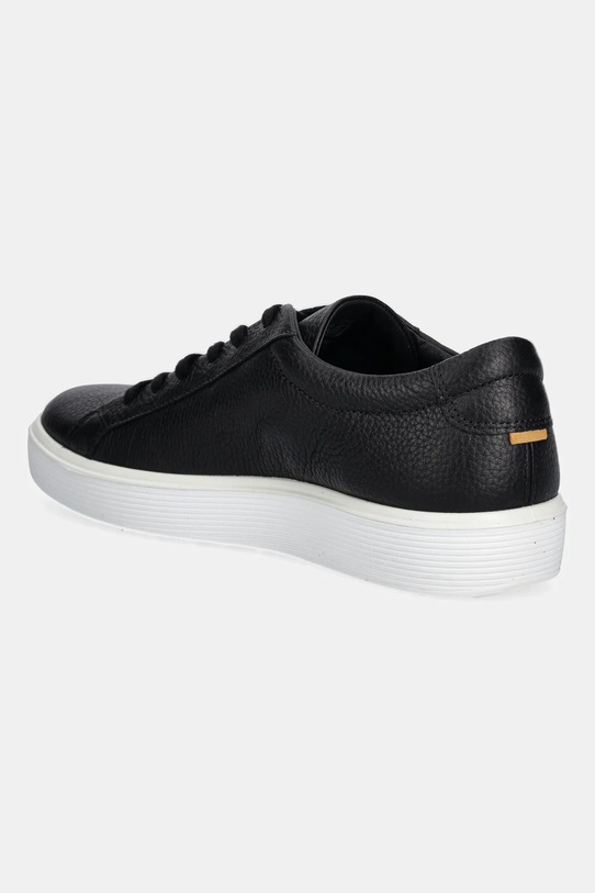 Cipők Ecco bőr sportcipő Soft 60 Lace 582404.01001 fekete