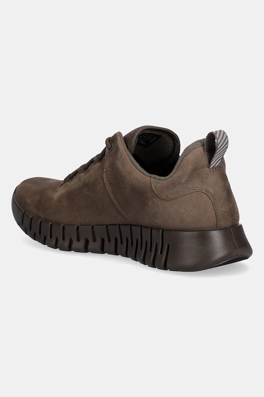 Обувки Маратонки от набук Ecco Gruuv Sneaker Lea Gtx 525224.02559 кафяв