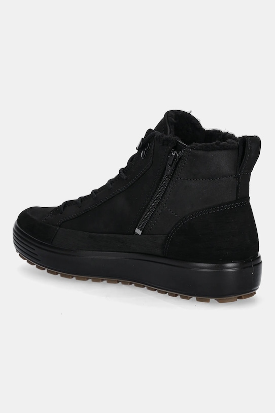 Obuv Nubukové topánky Ecco Soft 7 Tred High Boot 450444.51052 čierna