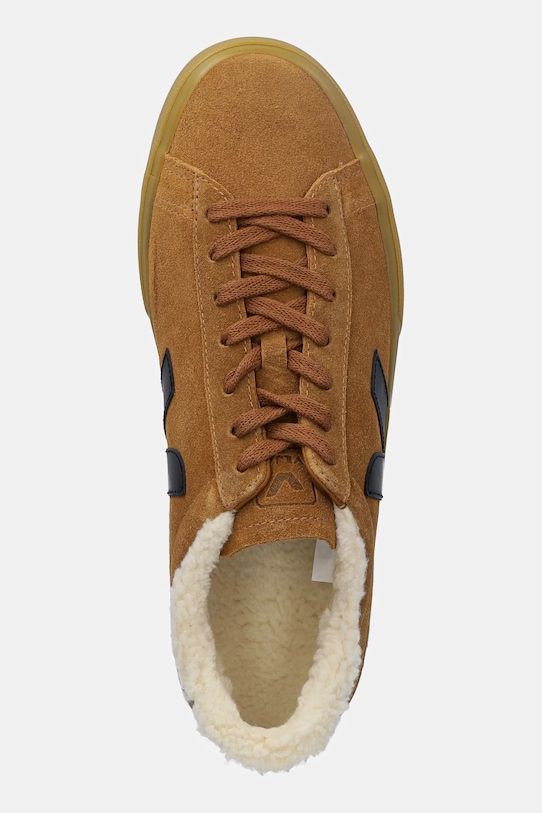 Σουέτ αθλητικά παπούτσια Veja Campo Winter καφέ CW0320809B