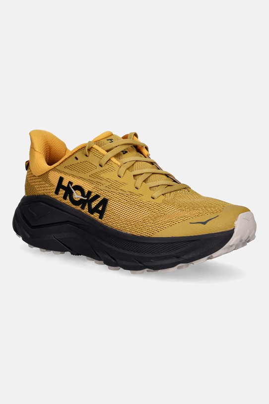Hoka buty do biegania Challenger 8 ultralekkie żółty 1168716