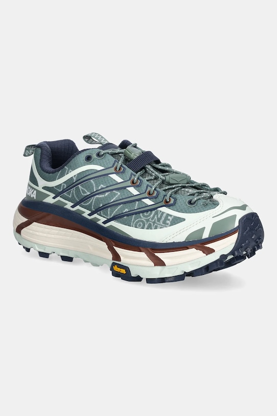 Hoka sneakersy Mafate Three2 Wordmark syntetyczny zielony 1175490