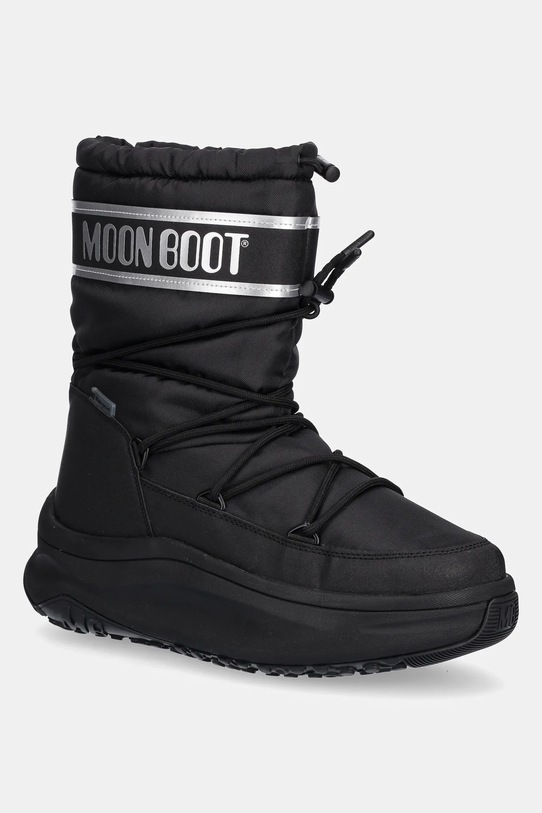 Moon Boot śniegowce MB MOON247 POLAR WP imitacja skóry licowej czarny 80D2490010.NH36