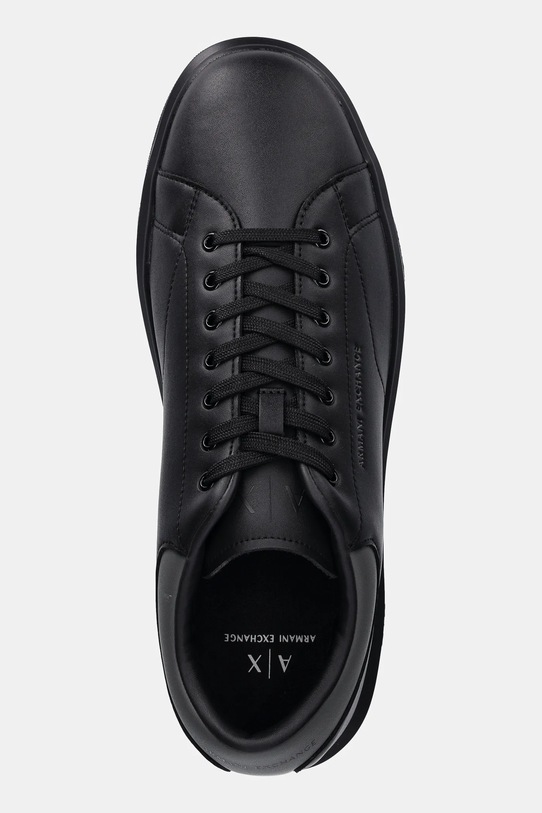 Armani Exchange sneakersy skórzane czarny XUX123.XV534.MZ262