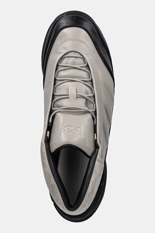 Шкіряні кросівки Y-3 GSG9 Mid бежевий JQ8828