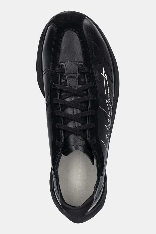 Y-3 sneakersy skórzane Adios Pro 3 Lx czarny JR4205