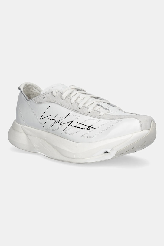 Y-3 sneakers din piele Adios Pro 3 Lx mic de statură bej JR4206