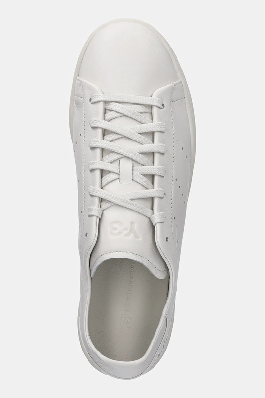 Y-3 sneakersy skórzane Stan Smith beżowy JR4220