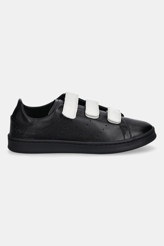 Y-3 sneakersy skórzane Stan Smith JR4224 czarny AW25