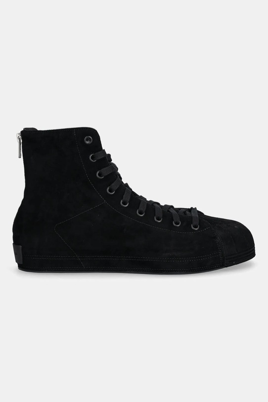 Y-3 trampki zamszowe Nizzastar Hi JR4248 czarny AW25