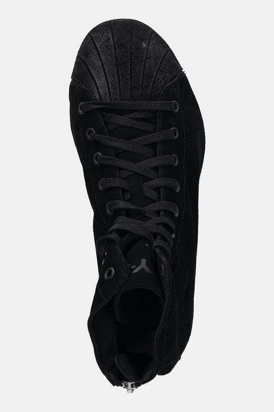 Semišové tenisky Y-3 Nizzastar Hi čierna JR4248