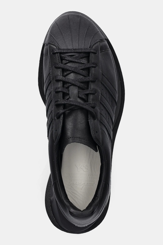 Y-3 sneakersy skórzane Gendo Superstar czarny JS2467