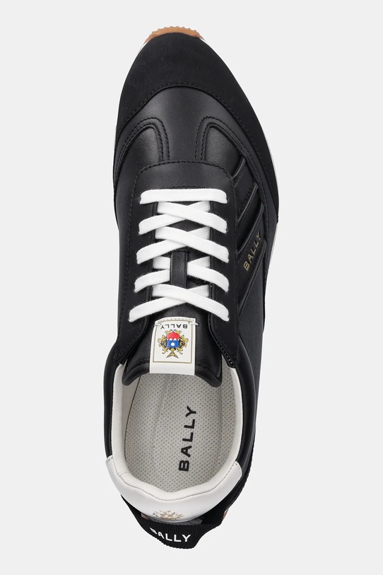 Bally sneakersy skórzane QUARR czarny MSK0ER.VT005.I905