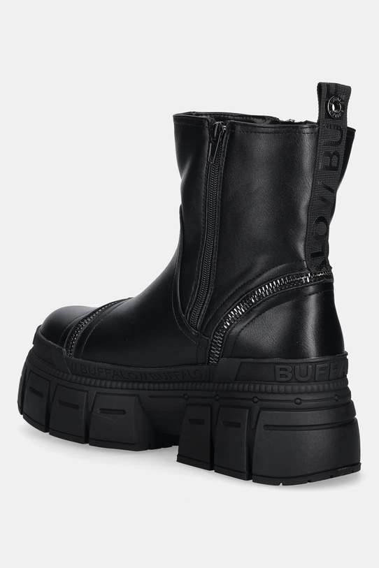 Obuwie Buffalo buty Gospher Bootie Zip Bs 1400077 czarny