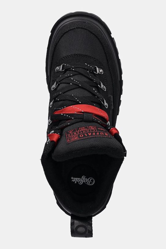 Buffalo trapery Aspha Com Mid Hike Bs czarny 1430034