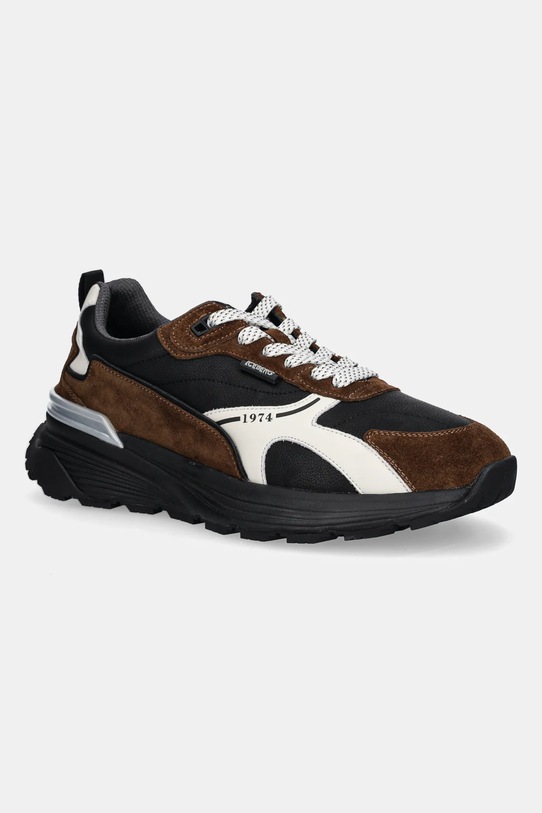 Iceberg sneakersy Hawk skóra zamszowa brązowy IU17580A