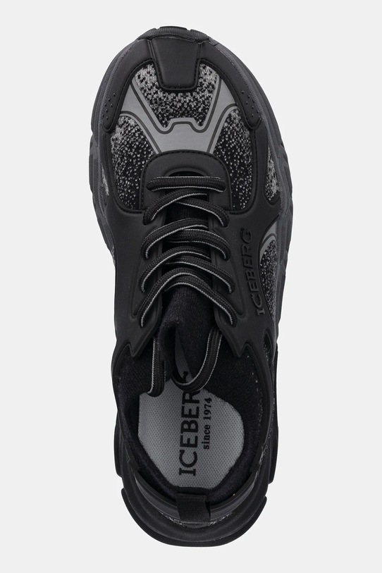 Iceberg sneakersy ICB-One czarny IUSOCK05