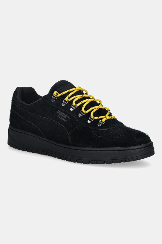 Puma sneakersy zamszowe Palermo pozostałe czarny 403699