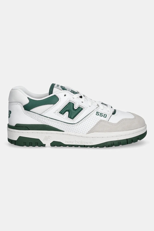 New Balance sneakersy skórzane 550 BB550WT1 zielony AW25