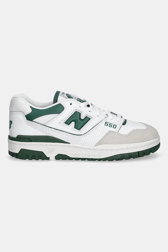 New Balance sneakers in pelle 550 BB550WT1 verde AW25