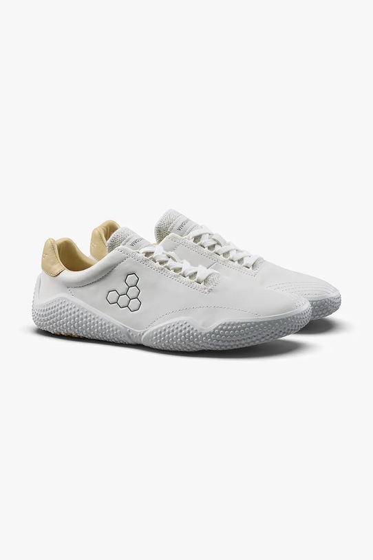 Vivobarefoot sneakersy skórzane MOTUS STUDIO SNEAKER LTH 305642 biały AW25
