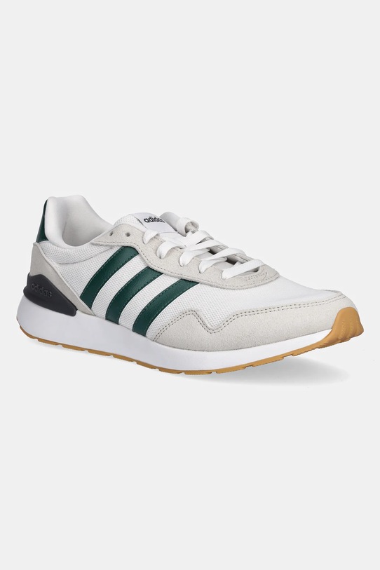 adidas sneakersy Run 60S 4.0 skóra zamszowa biały JS1001