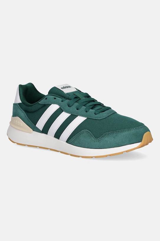 adidas sneakersy Run 60S 4.0 skóra zamszowa zielony JS1003
