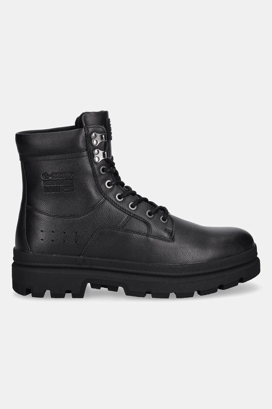 G-Star buty skórzane ARRON HGH LEA M D28170.01.990 czarny AW25