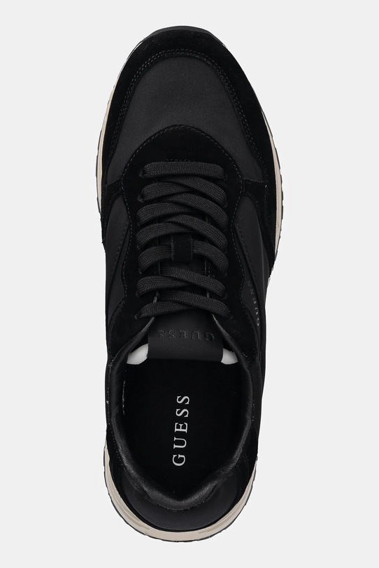 Σουέτ αθλητικά παπούτσια Guess ARIA μαύρο FMFARI.FAL12.BLACK