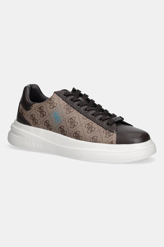 Guess sneakersy ELBA pozostałe brązowy FMFLBA.FAB12.BEIBR